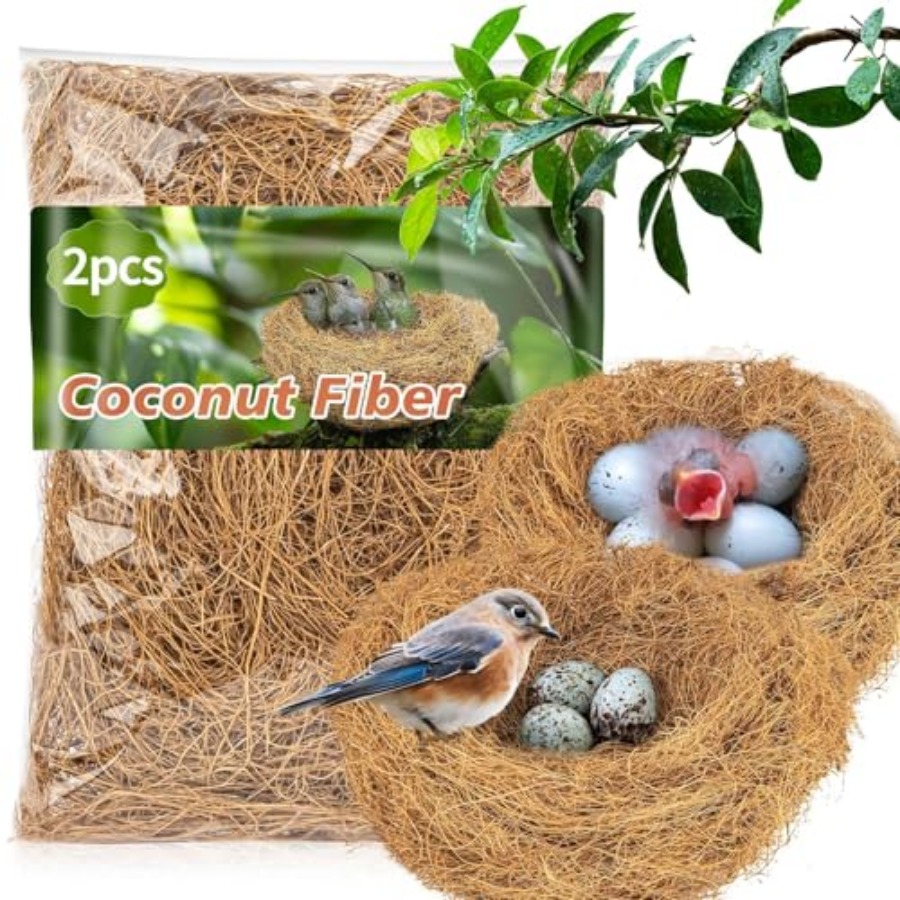 PCS Coconut Fiber for Bird Nes – Substrate Coconut Fiber recenzja i cena