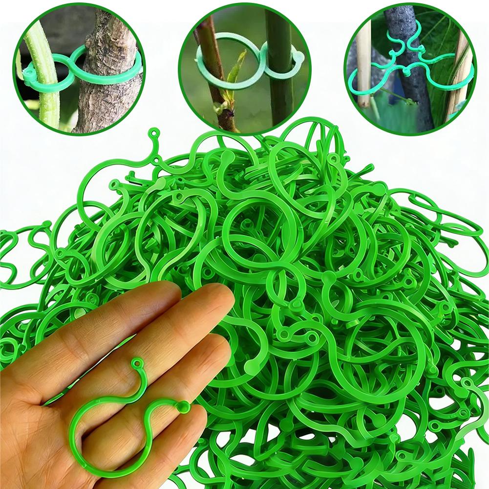 100 Pcs Plant Support Clips He – Vine Climbing Plastic recenzja i cena