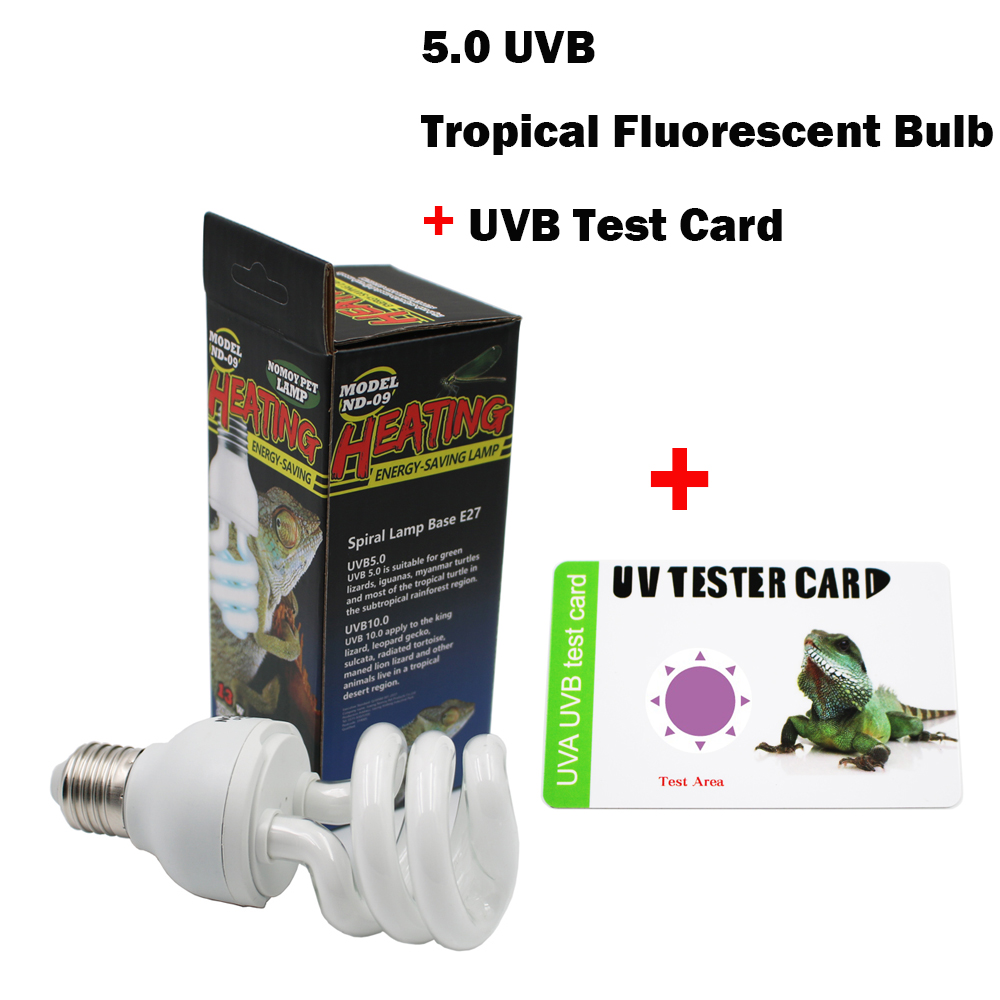 Reptile 5.0 UVB Lamp Bulb Ligh – Calcium Powder Reptile recenzja i cena