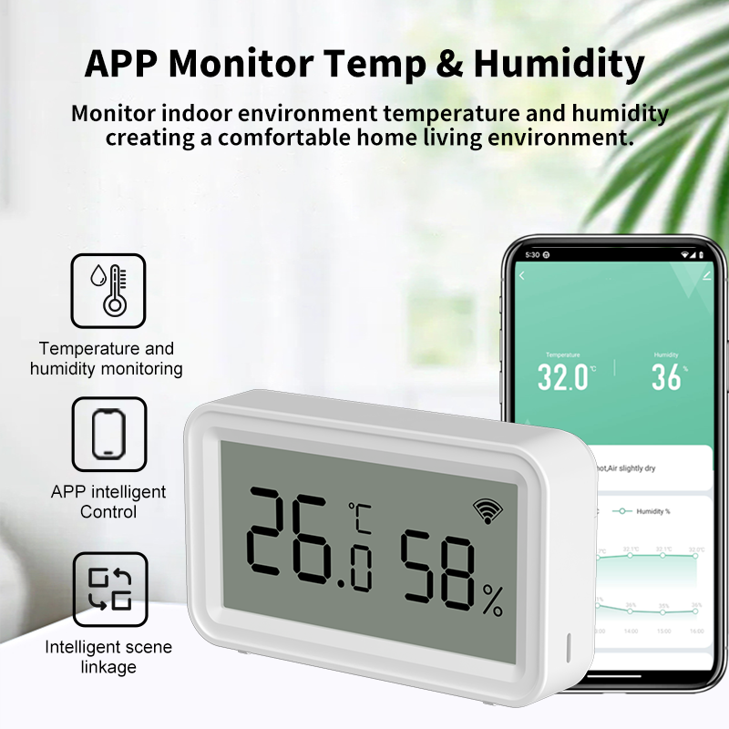 Tuya Zigbee WiFi Thermometer H – Digital Hygrometer Probe recenzja i cena