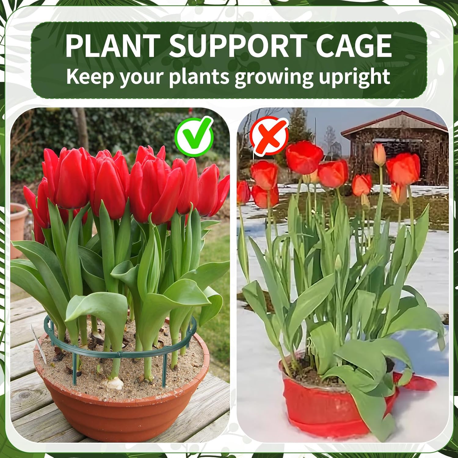 1/16pcs Plant Support Stake Fl – Vine Climbing Plastic recenzja i cena