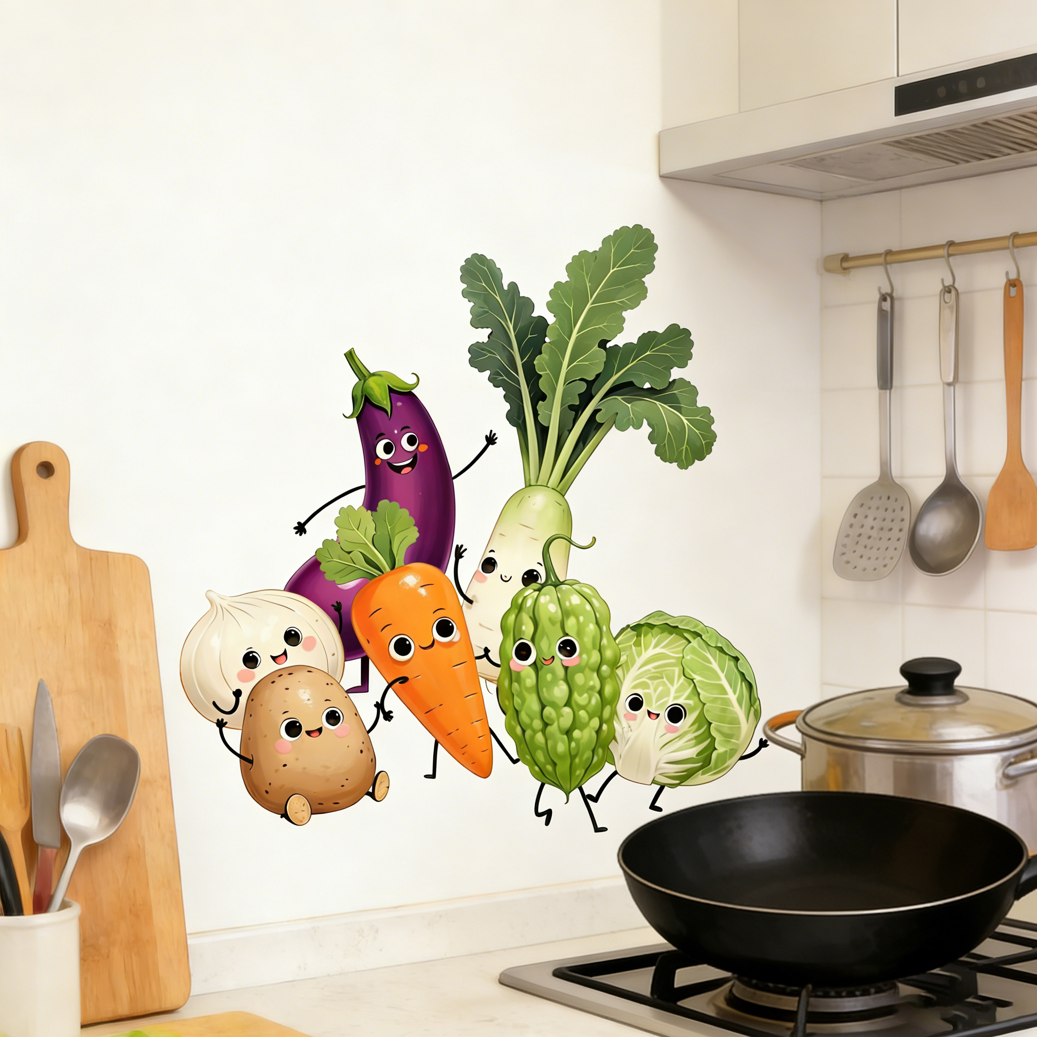 Emotionally Expressive Vegetab – Pvc Panel Background recenzja i cena