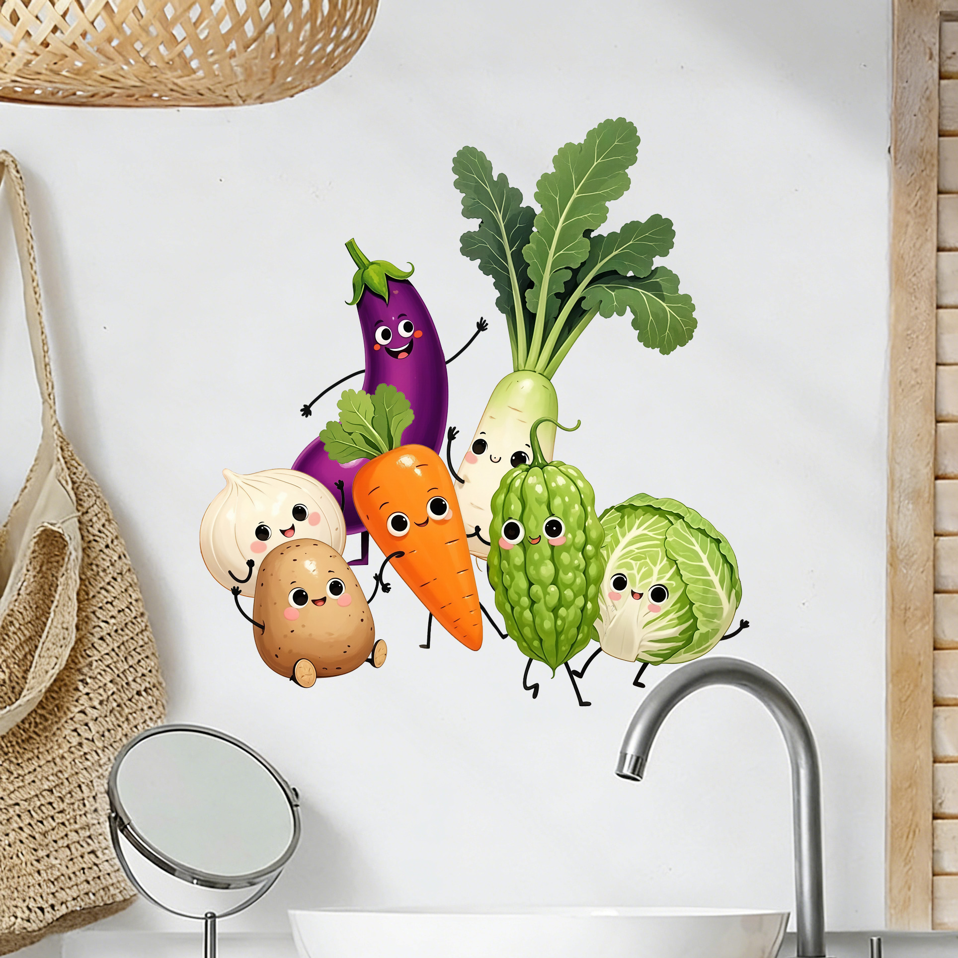 Emotionally Expressive Vegetab – Pvc Panel Background recenzja i cena