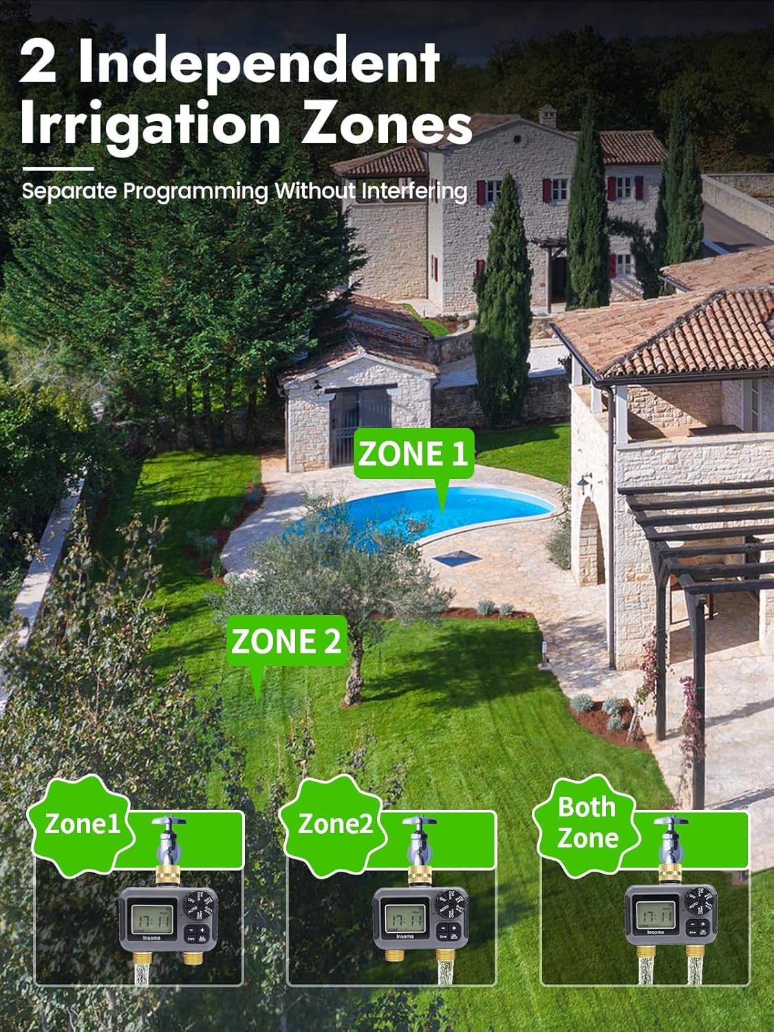 Dual Outlets Smart Irrigation  – Timer Dual Outlet recenzja i cena