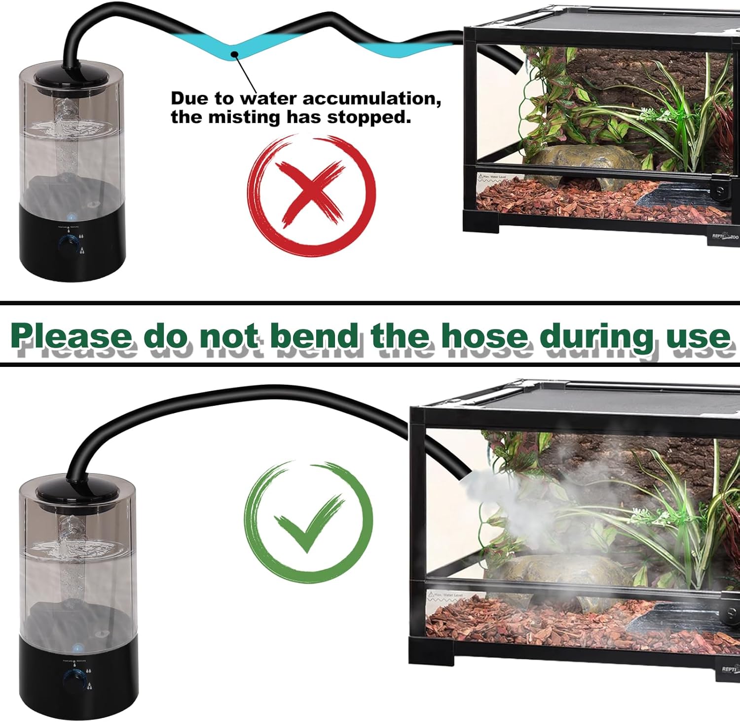 Reptile Humidifier Terrarium F – Terrarium Fogger Ultrasonic recenzja i cena
