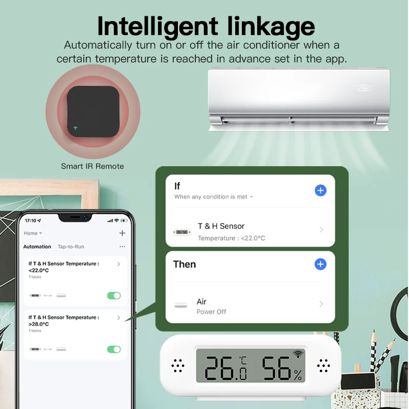 Tuya Zigbee 3.0 Mini Temperatu – Digital Hygrometer Probe recenzja i cena