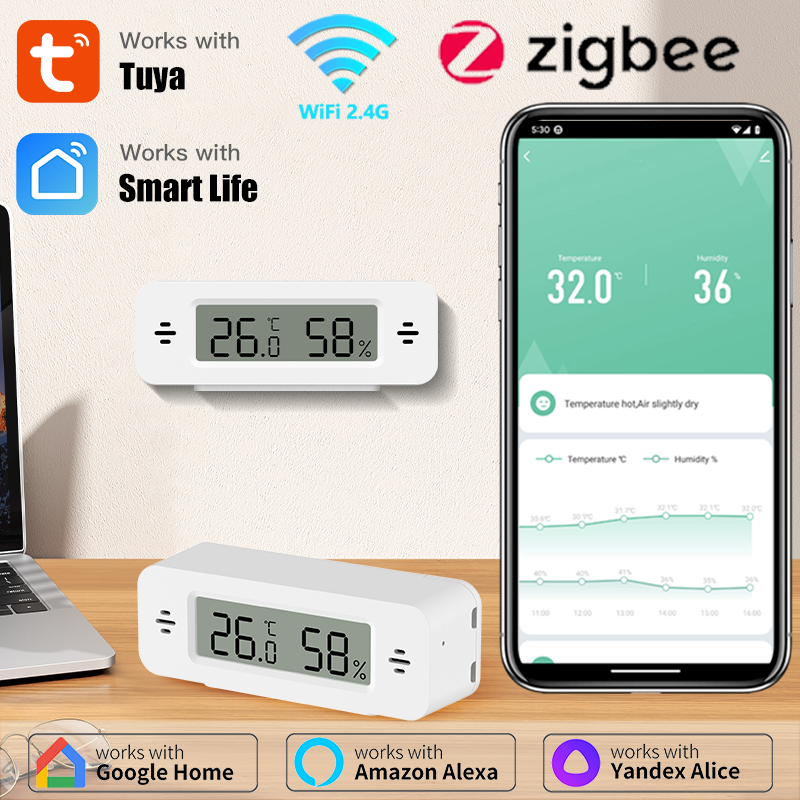 Tuya WiFi/Zigbee Temperature H – Digital Hygrometer Probe recenzja i cena