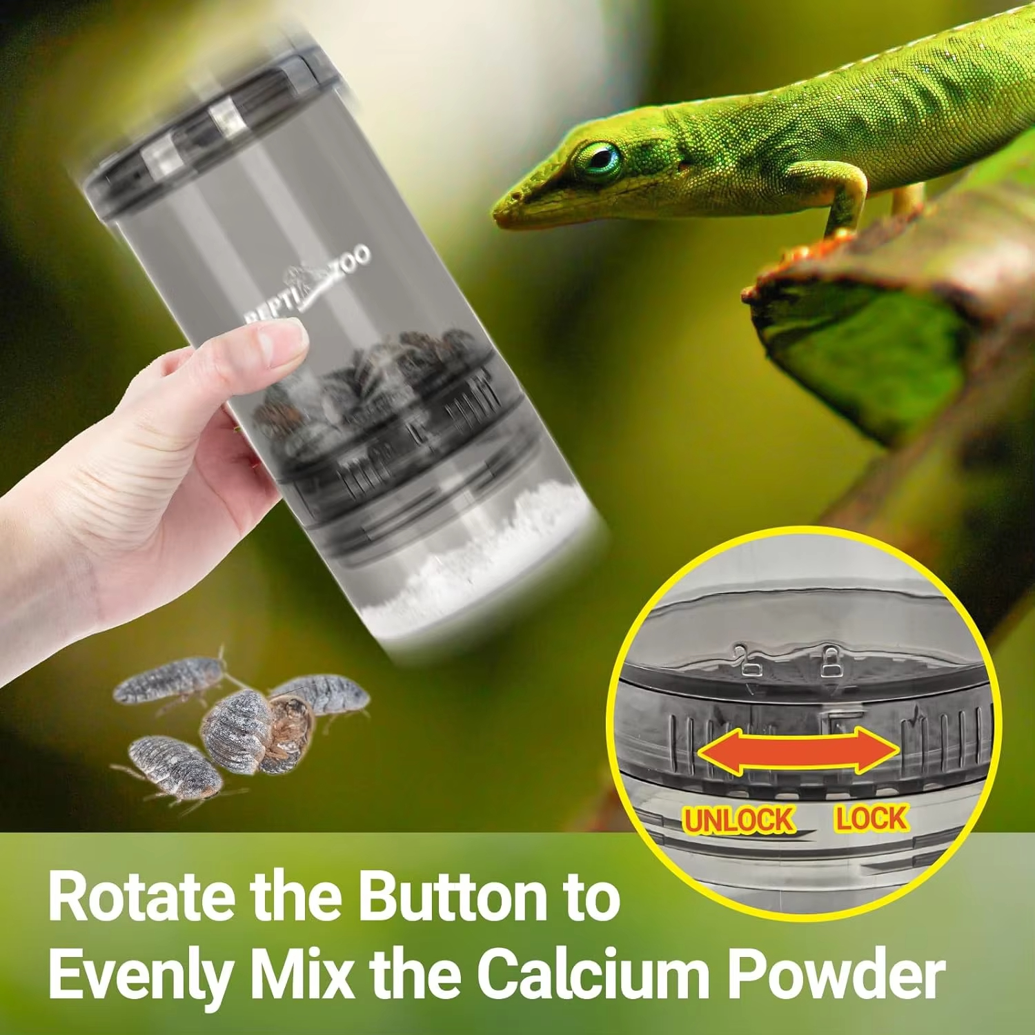 Reptile Calcium Powder Mixing  – Calcium Powder Reptile recenzja i cena