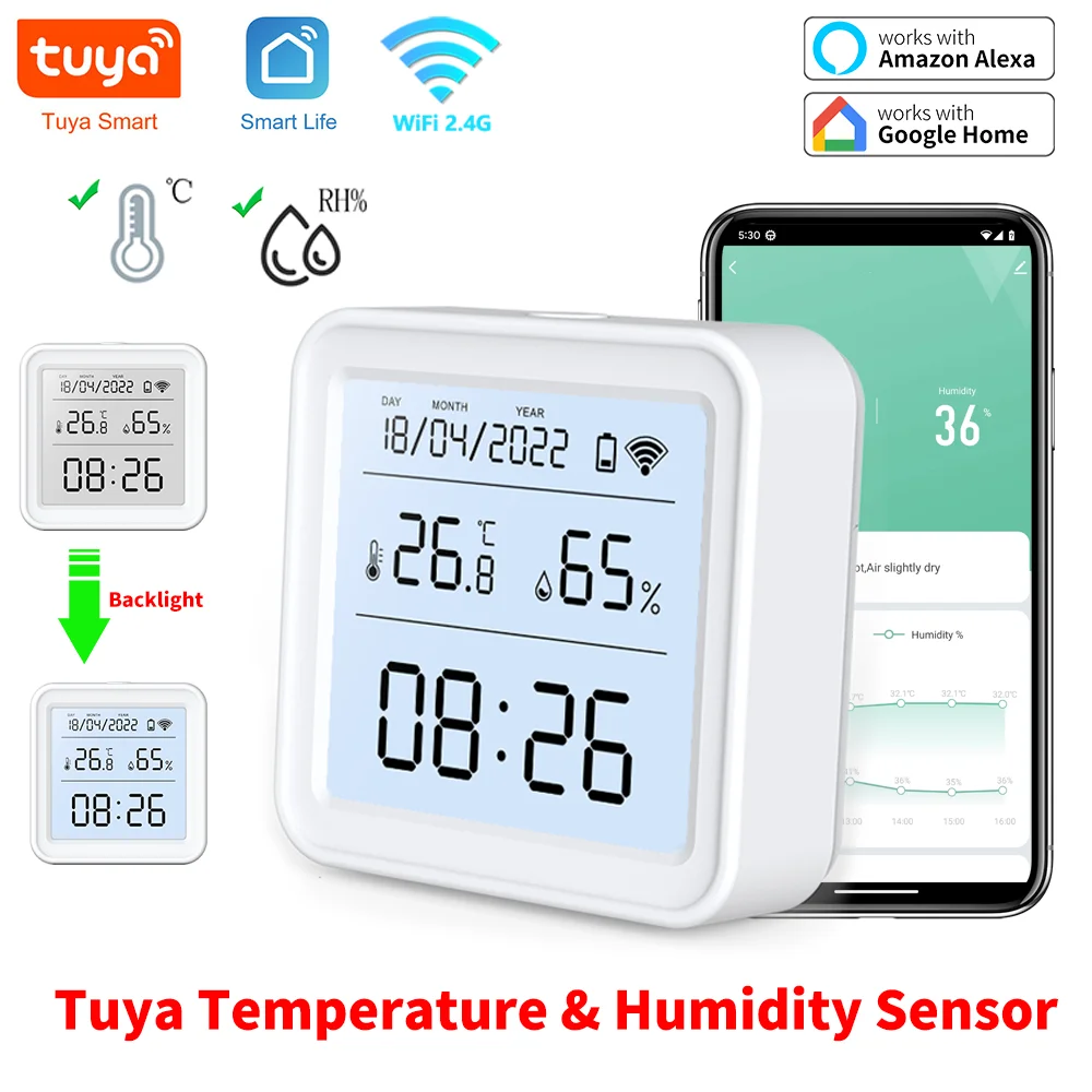 Tuya New WiFi Temperature Humi – Digital Hygrometer Probe recenzja i cena