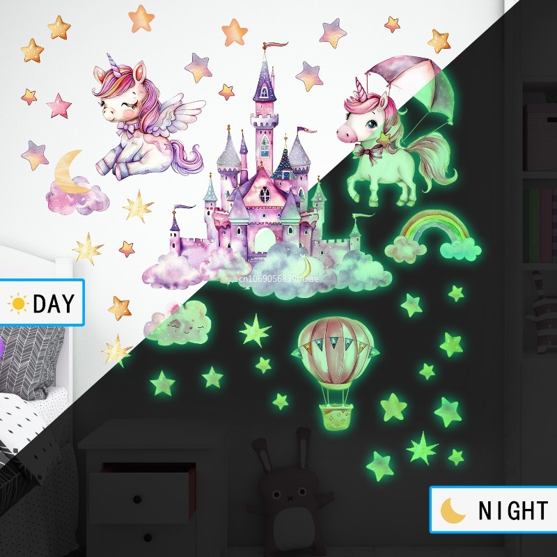 Unicorn Stars Luminous Wall St – Pvc Panel Background recenzja i cena
