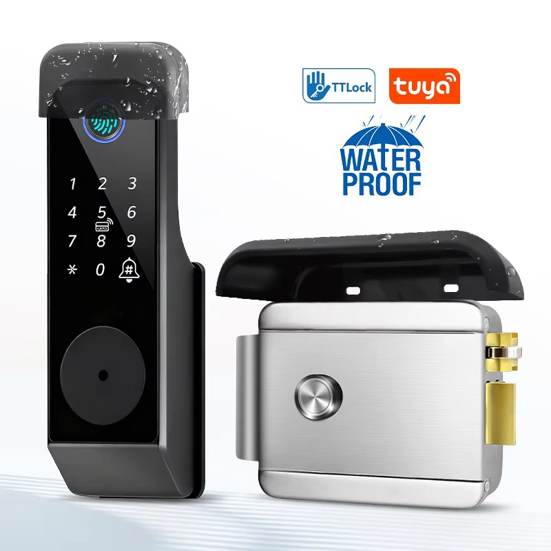Waterproof Fingerprint Lock Tu – Glass Door Hinge recenzja i cena