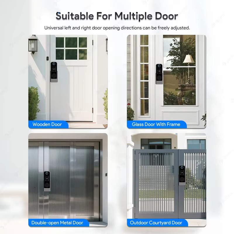 Waterproof Fingerprint Lock Tu – Glass Door Hinge recenzja i cena
