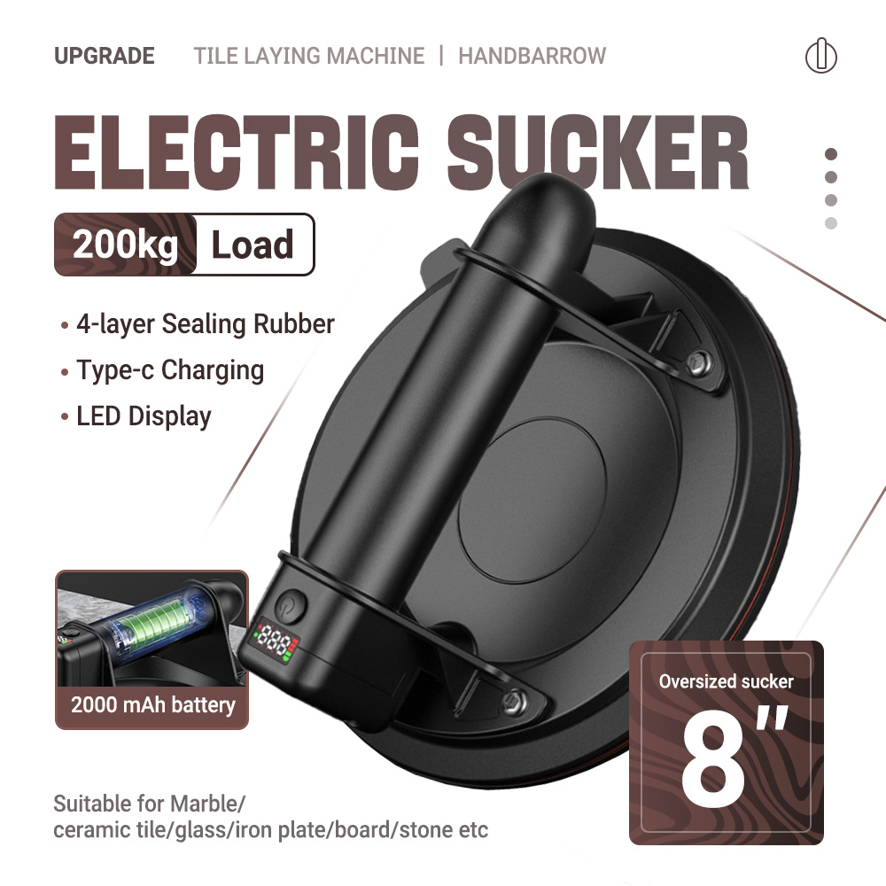 8Inch Electric Vacuum Suction  – Ceramic Tile Floor recenzja i cena