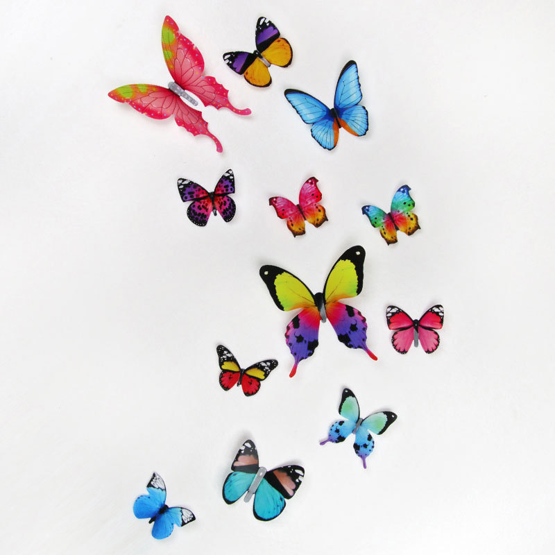 12Pcs 3D Butterfly Wall Sticke – Pvc Panel Background recenzja i cena