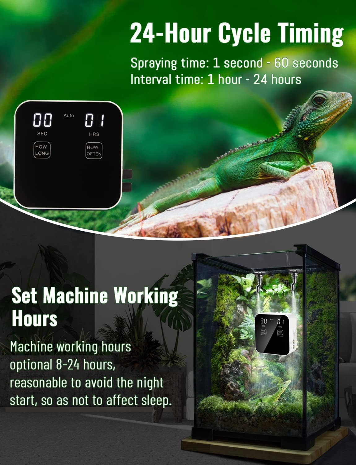Automatic Rainforest Timing Sp – Misting Nozzle Reptile recenzja i cena