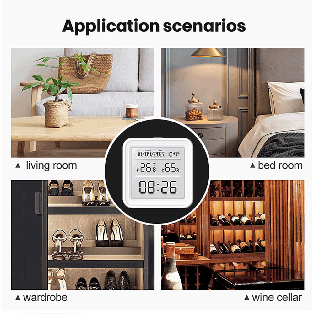 Tuya WIFI Temperature Humidity – Digital Hygrometer Probe recenzja i cena