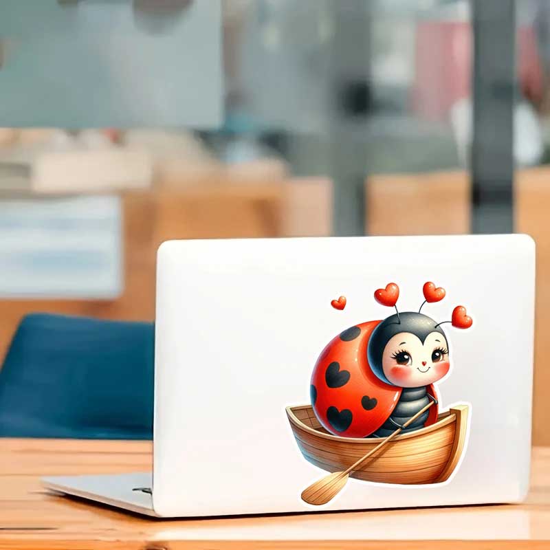 Cute Ladybug Wall Stickers Liv – Pvc Panel Background recenzja i cena