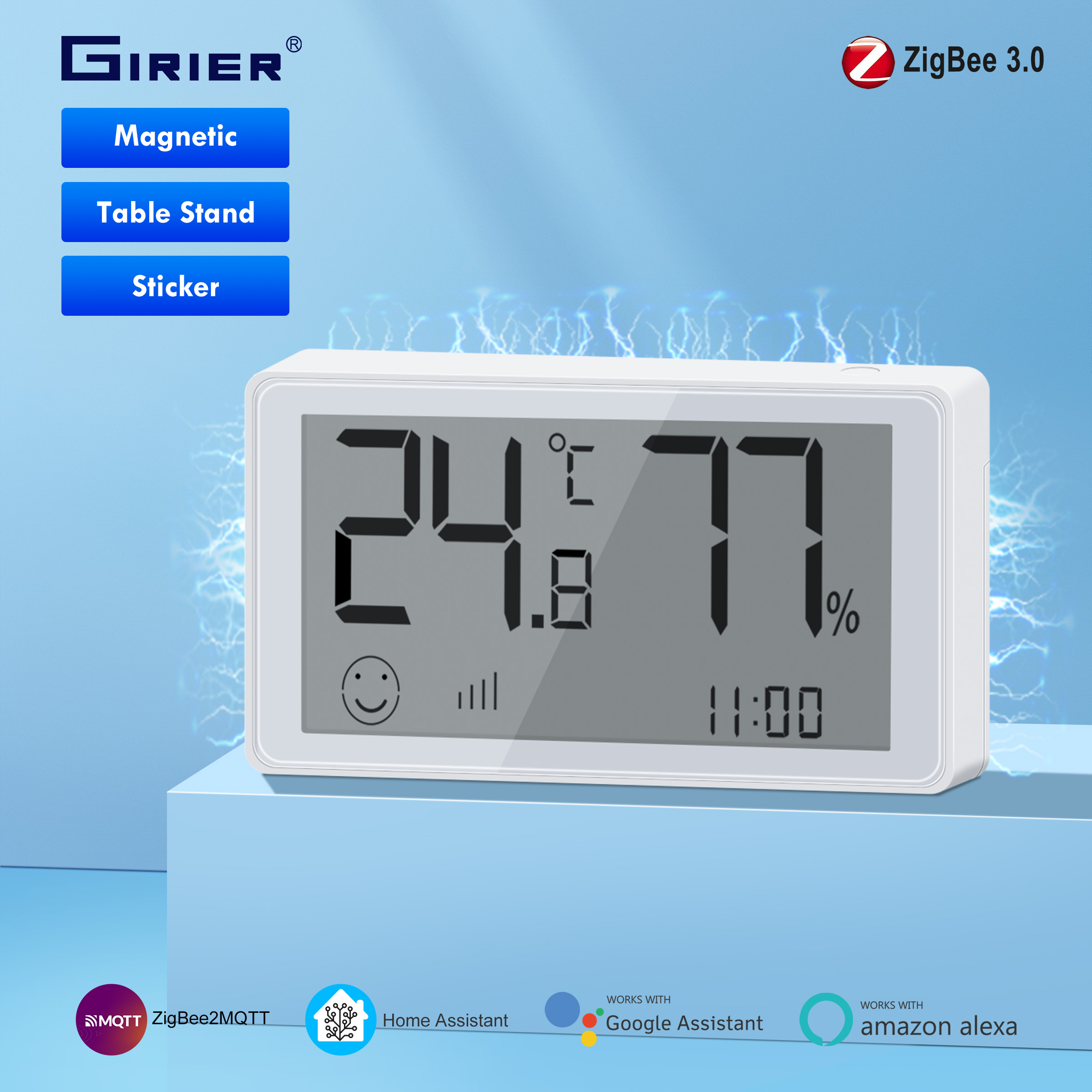 GIRIER ZigBee 3.0 Smart Temper – Digital Hygrometer Probe recenzja i cena