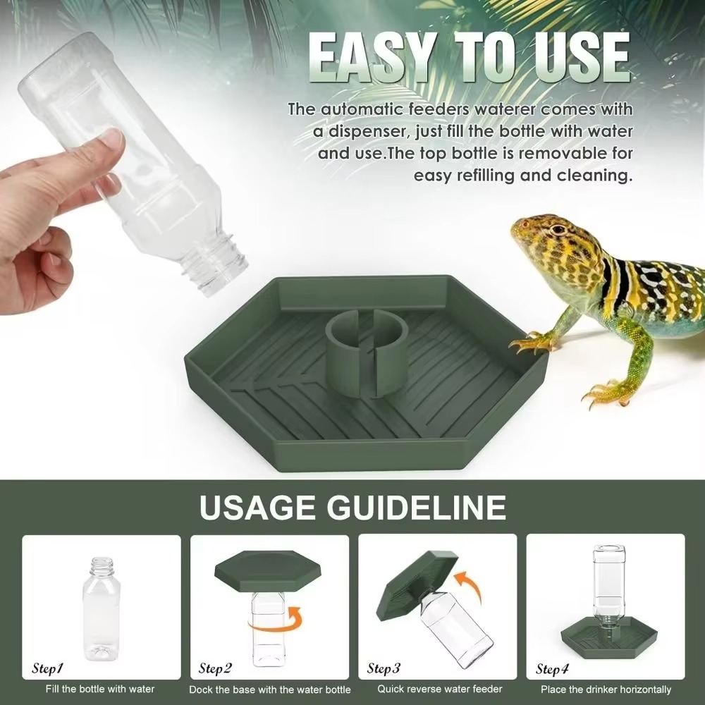 Feeding Supplies Automatic Tur – Water Dish Reptile recenzja i cena