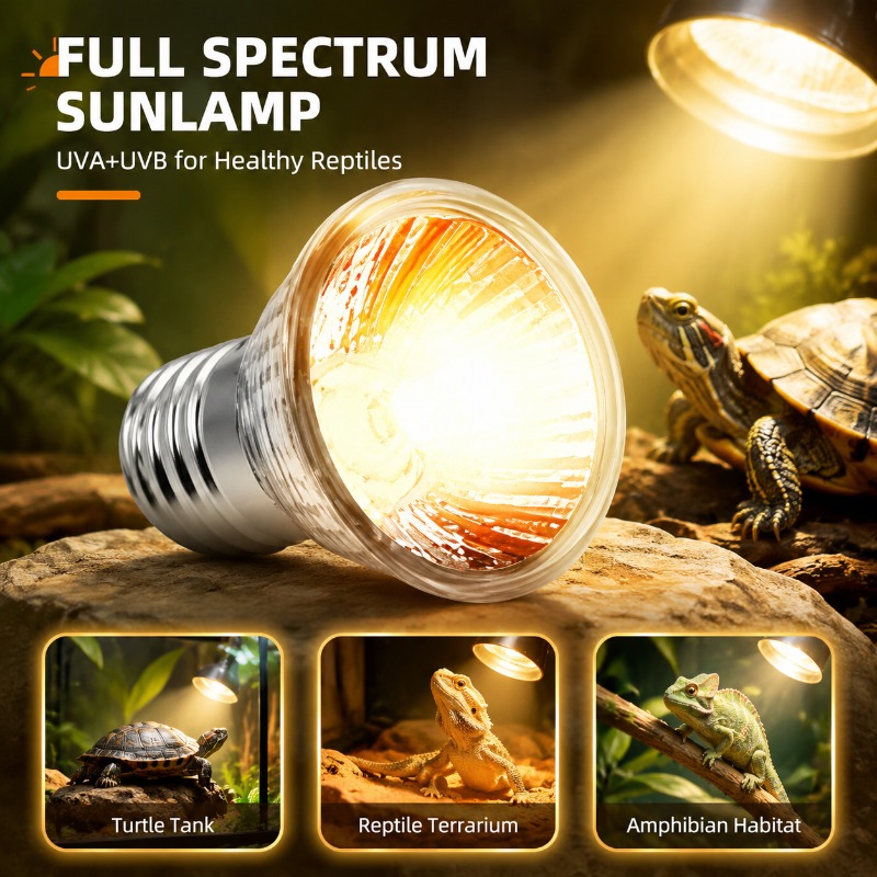 Multi-use Pet Basking Heat Lam – Calcium Powder Reptile recenzja i cena