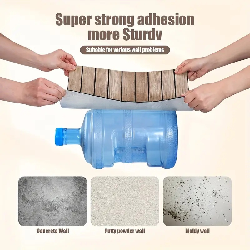 Self Adhesive Waterproof 3D Wa – Pvc Panel Background recenzja i cena