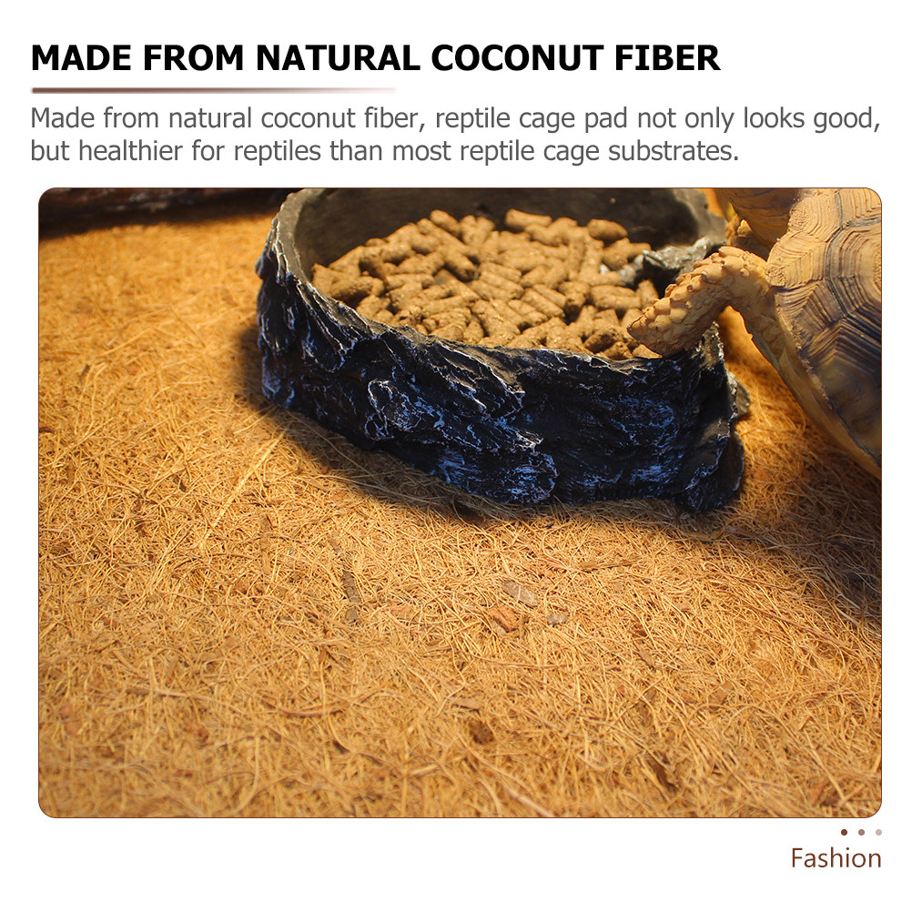 Reptile Carpet Natural Coconut – Substrate Coconut Fiber recenzja i cena
