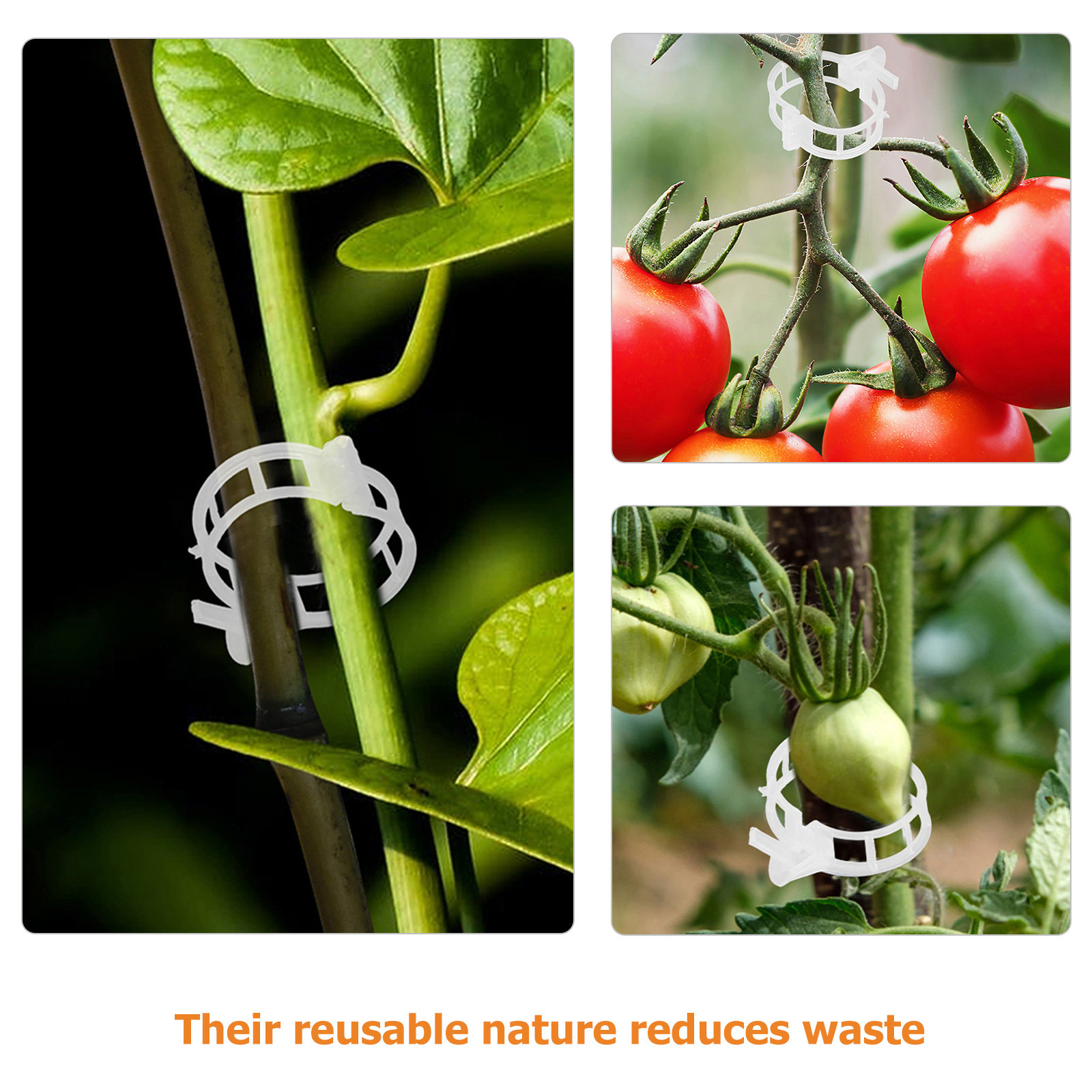 400Pcs Tomato Clips Plastic Ve – Vine Climbing Plastic recenzja i cena