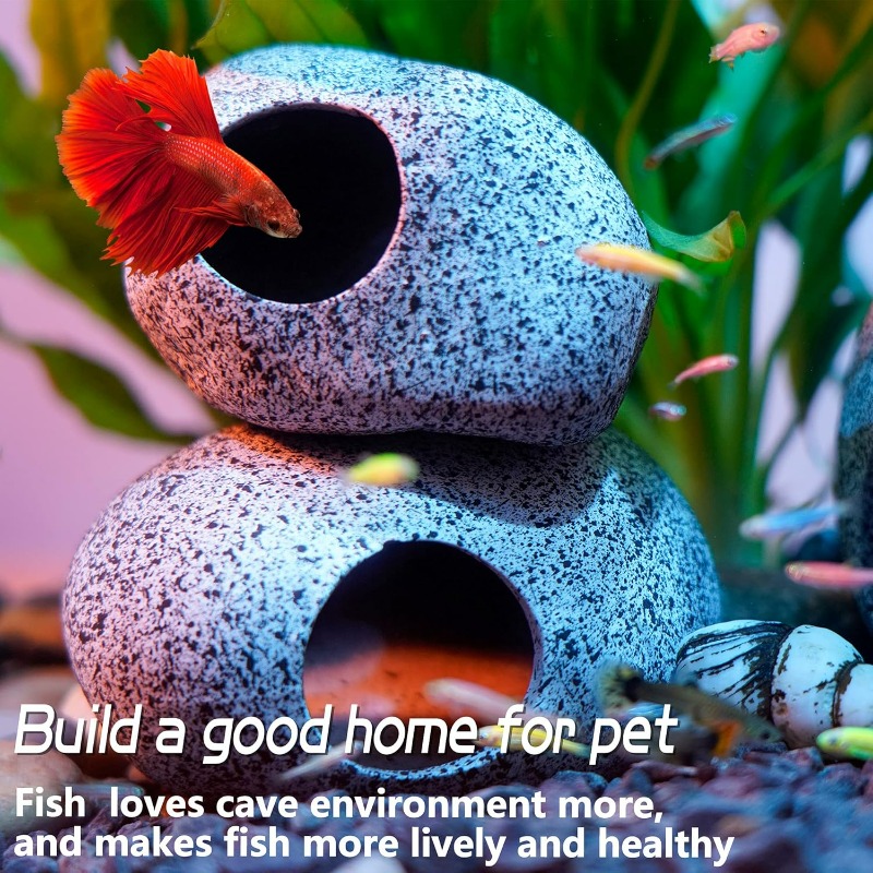 Aquarium Decorations Cave Fish – Hide Cave Ceramic recenzja i cena