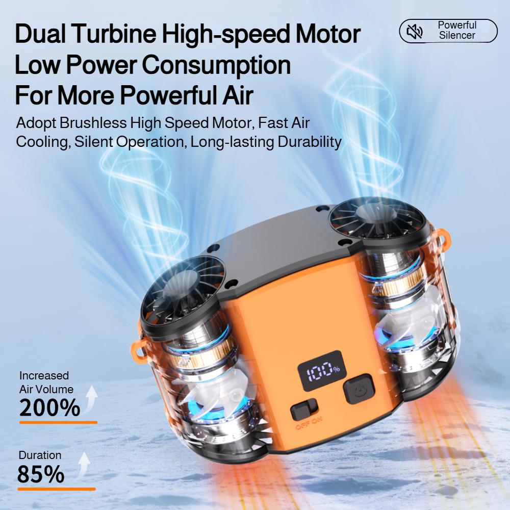 Outdoor Double Air Outlet Fan  – Timer Dual Outlet recenzja i cena