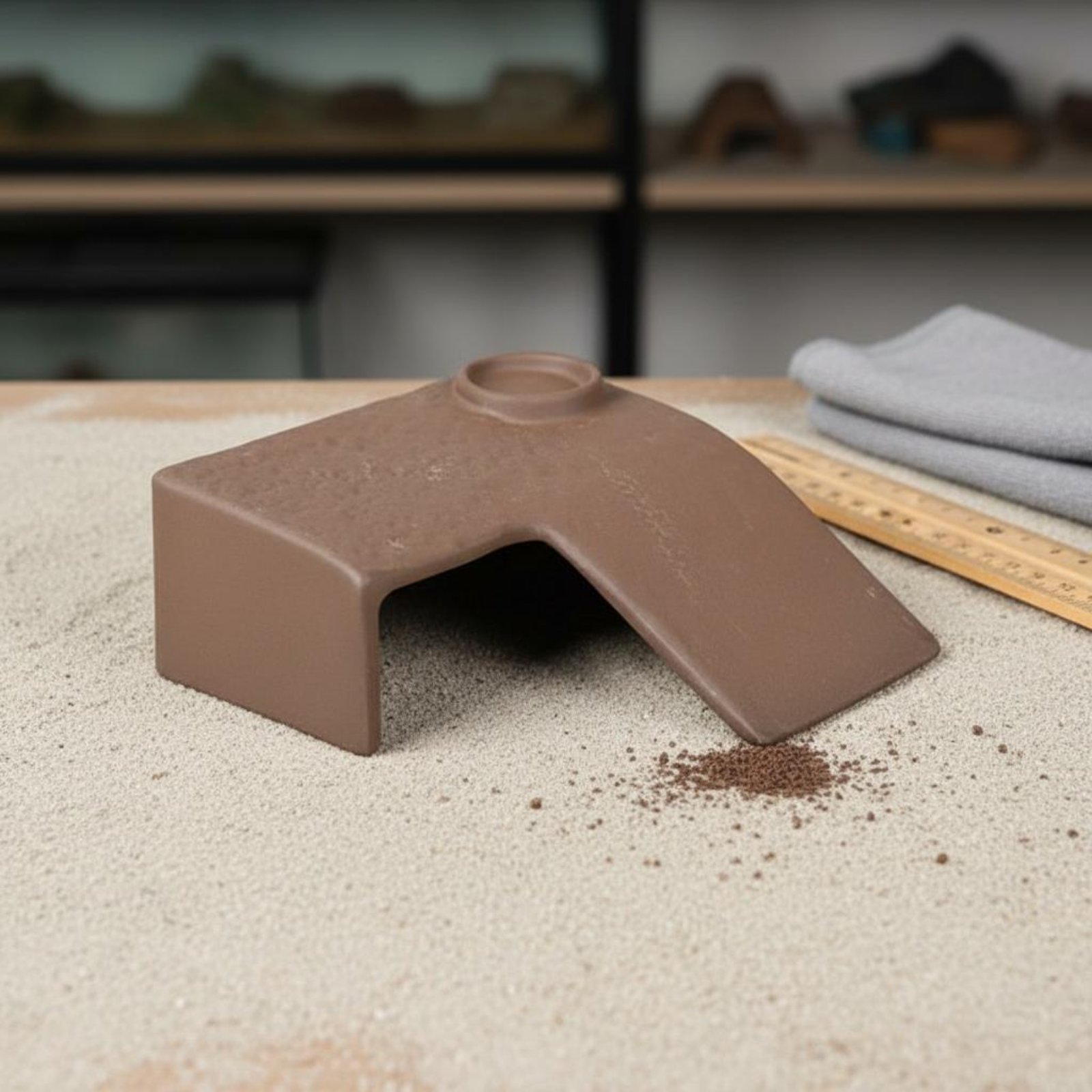 Basking Cave Platform Two-Way  – Hide Cave Ceramic recenzja i cena