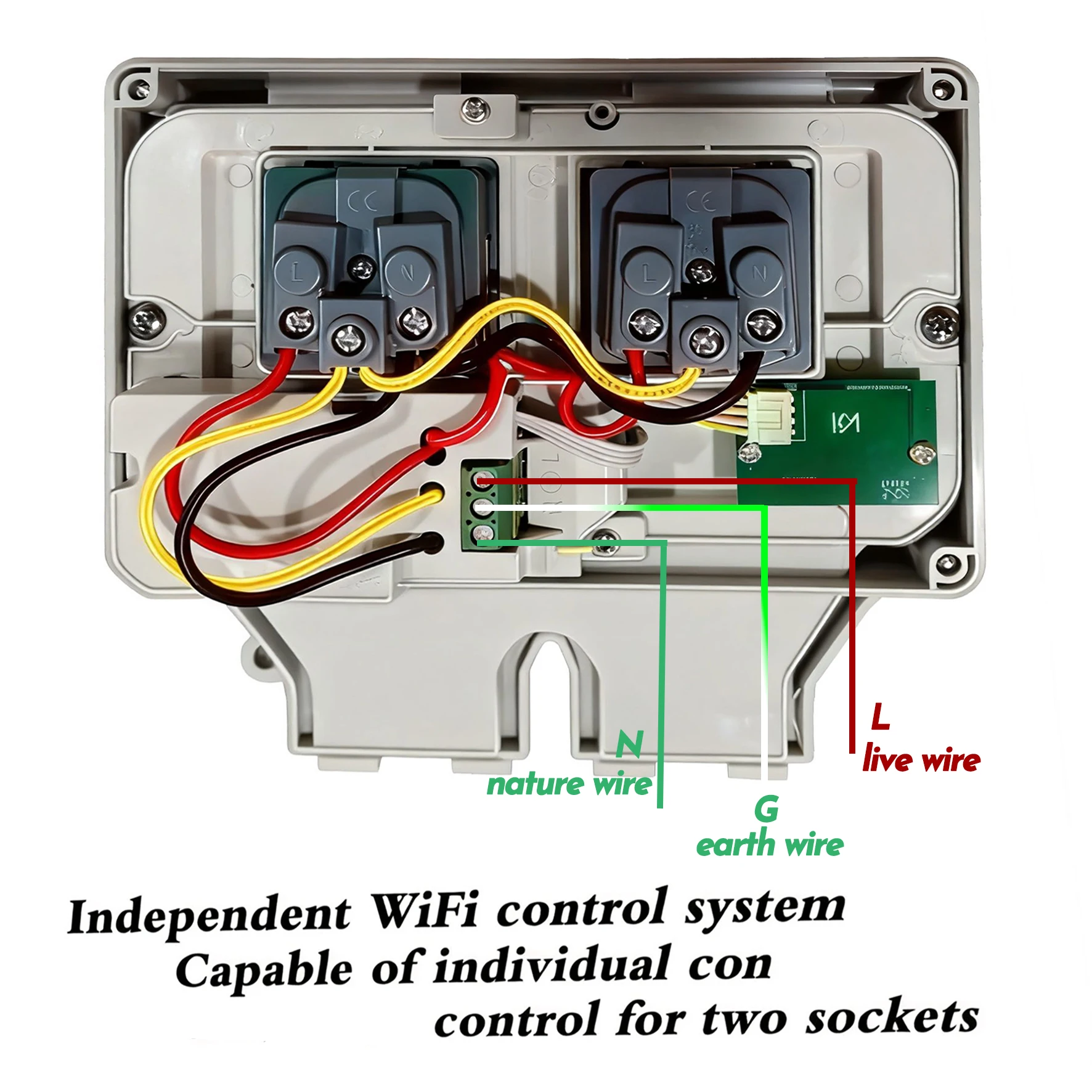 Tuya Waterproof Electrical Wal – Timer Dual Outlet recenzja i cena