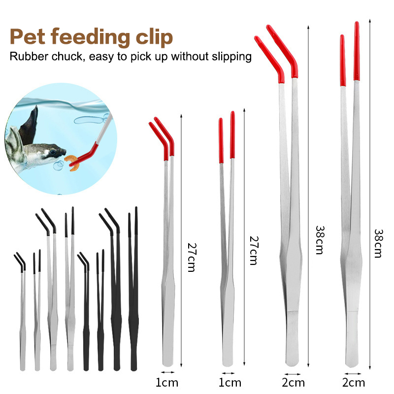 Fish Tank Cleaning Tools Snake – Feeding Tong Stainless recenzja i cena
