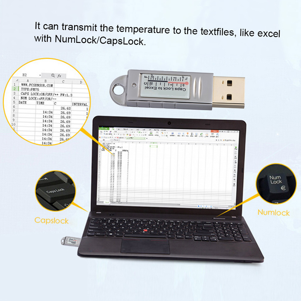 PCsensor USB Thermometer Hygro – Digital Hygrometer Probe recenzja i cena