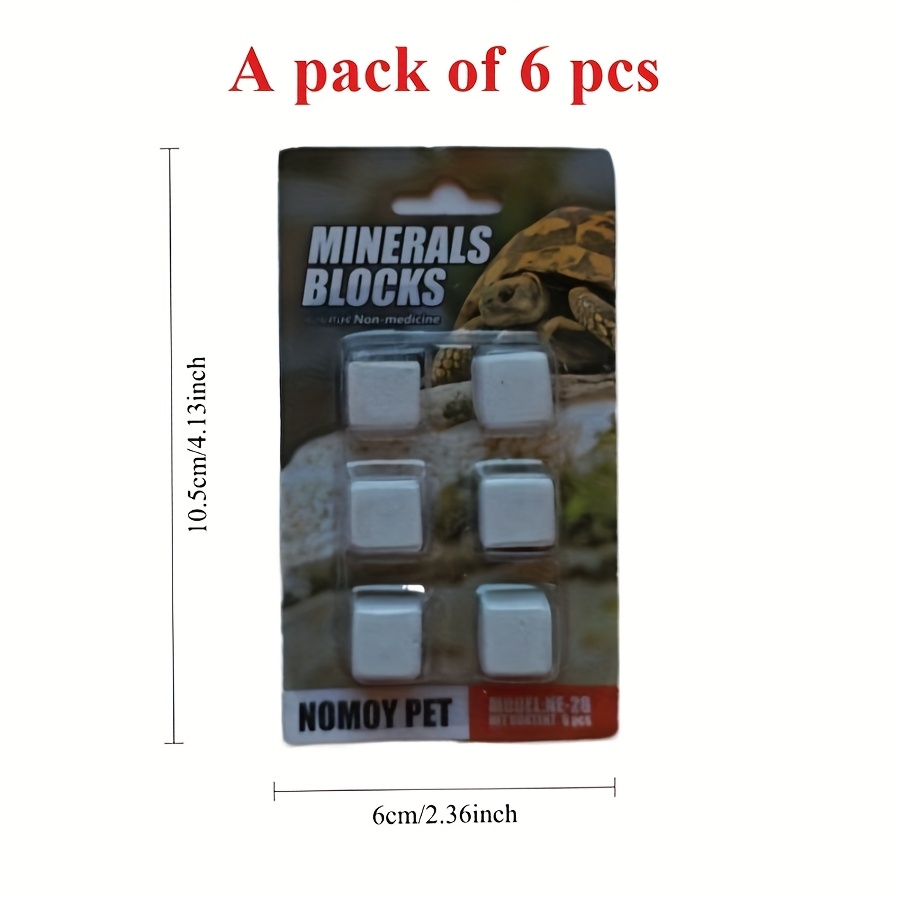 6 Pcs Fish Tank Calcium Block  – Calcium Powder Reptile recenzja i cena