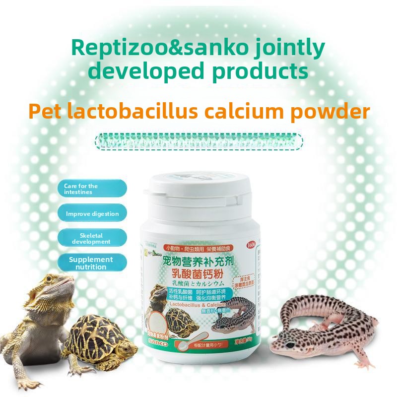 Reptizoo&Sanko BAC Probiotic & – Calcium Powder Reptile recenzja i cena