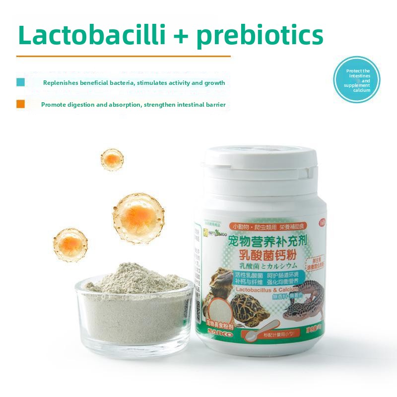 Reptizoo&Sanko BAC Probiotic & – Calcium Powder Reptile recenzja i cena