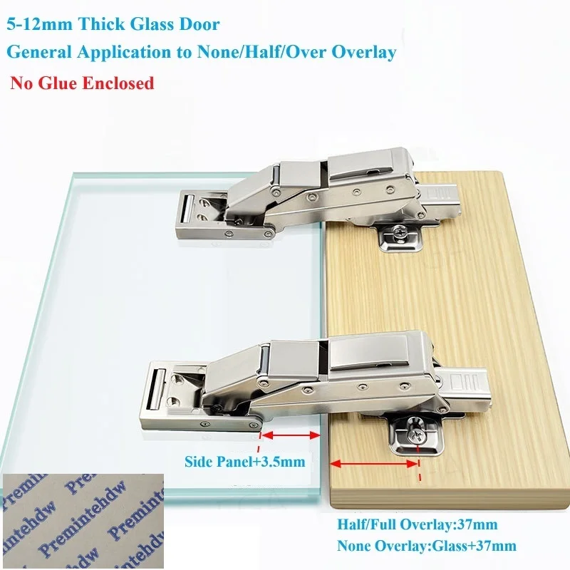2Pcs Hydraulic Medicine Cabine – Glass Door Hinge recenzja i cena