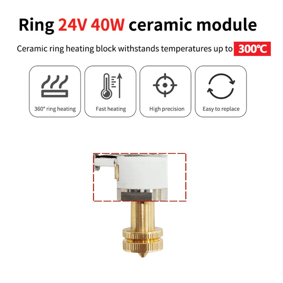 For E3D Revo Hotend Kit V6 Rad – Ceramic Heat Emitter recenzja i cena